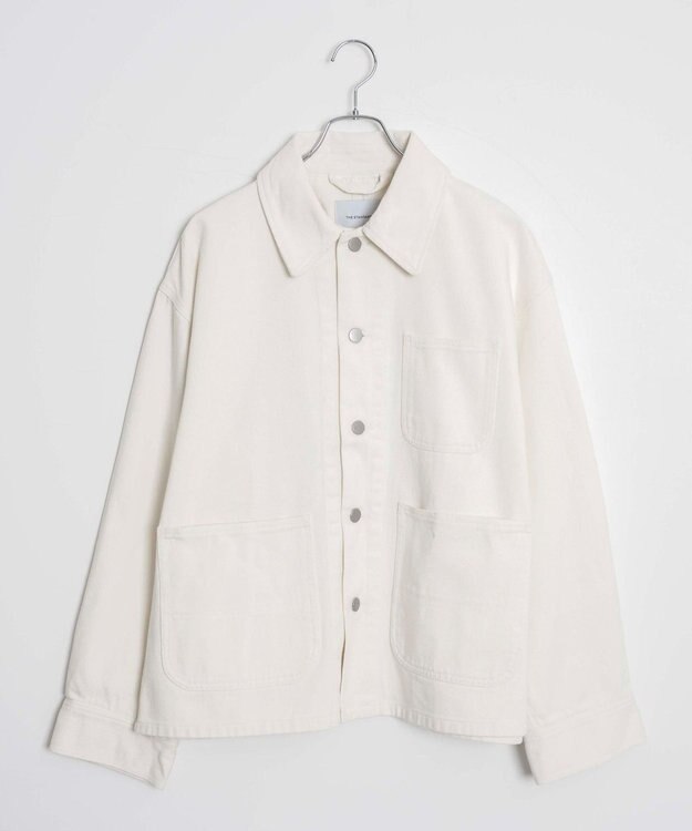 WEGO デニムカバーオール ホワイト