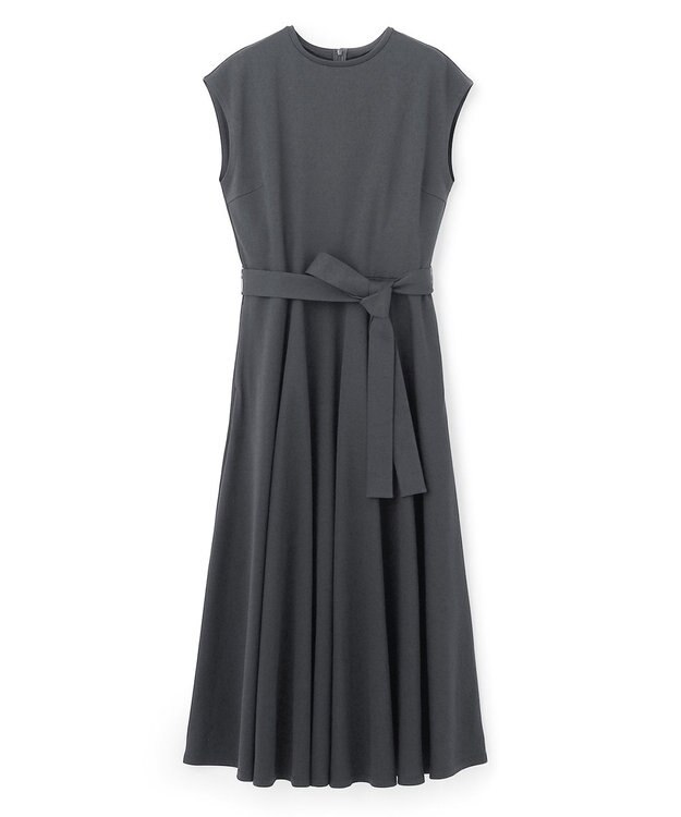 uncrave 【UVケア・接触冷感】ダブルフェイスジャージーワンピース（uncrave STANDARD） スレート