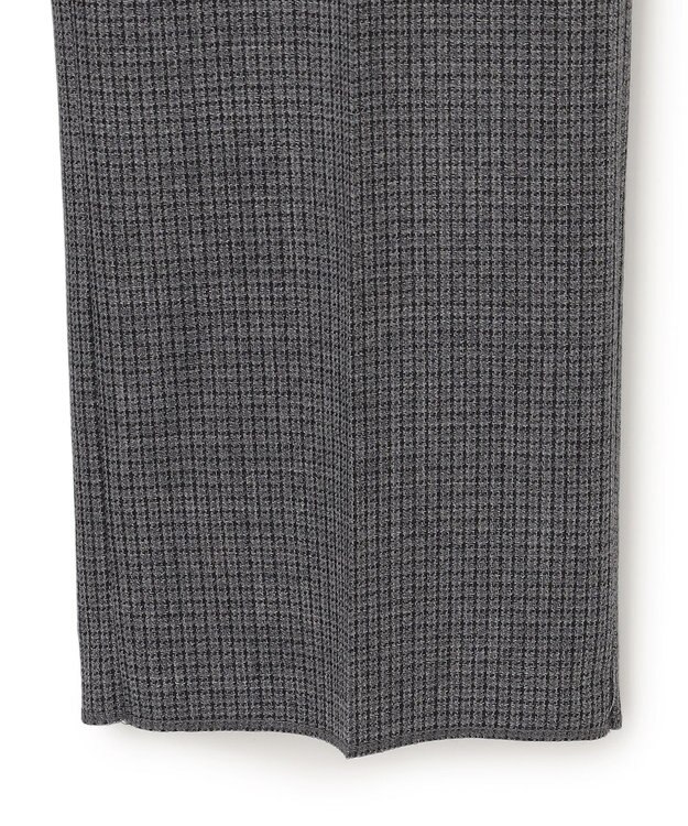 J.PRESS MEN 【定番 / セットアップ対応】マナードシルクホームスパン ガンクラブチェック スラックス ライトグレー系3