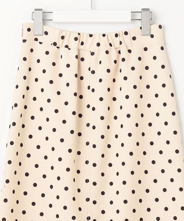 Feroux 【新色追加・洗える】パールポイントフラップ スカート アイボリー系9