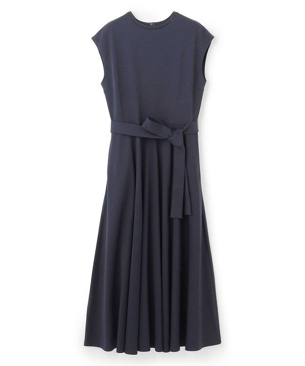 uncrave 【UVケア・接触冷感】ダブルフェイスジャージーワンピース（uncrave STANDARD） ネイビー