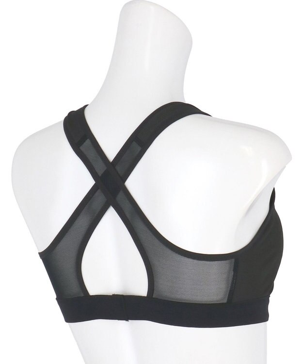 CW-X 【WOMEN】 CW-X ハイサポート タイプ スポーツブラ 【SPORTSゆれケアBra】 メッシュ ユレ・ズレをおさえる ムレにくい マラソン ジョギング 球技 ノンワイヤー レディース HTY178 /ワコール ブラック