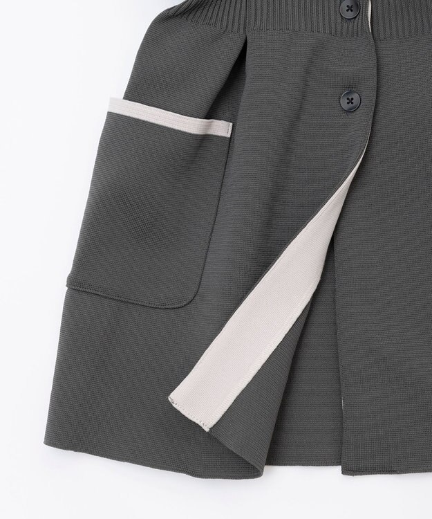 TRICOTE ニットジレ 95GRAY