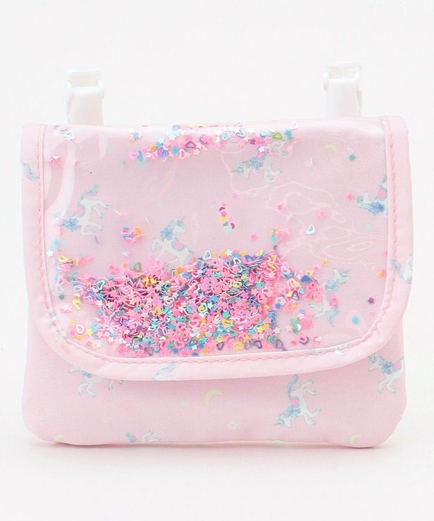 ANY KIDS 総柄シャラシャラ 移動 ポケット ユニコーン総柄