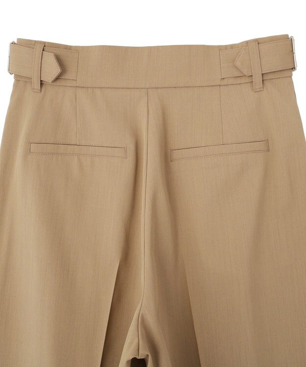 Green Parks タックワイドパンツ Mocha