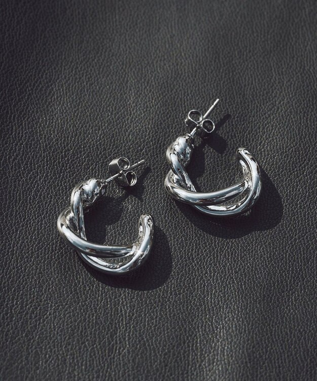 Tiaclasse ツイストピアス シルバー