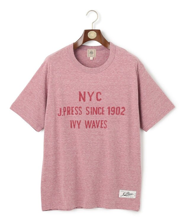 J.PRESS MEN 【NYUZELESS】NYC グラフィック Ｔシャツ レッド系