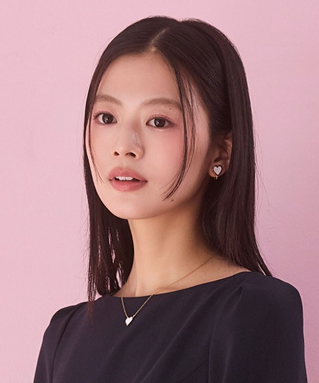 TOCCA WITH HEART EARRINGS イヤリング ホワイト系