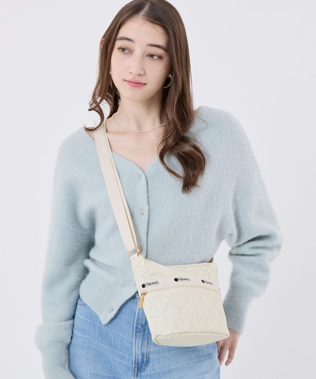 LeSportsac MINI BUCKET SHOULDER BAG/エクリュハートデボス エクリュハートデボス