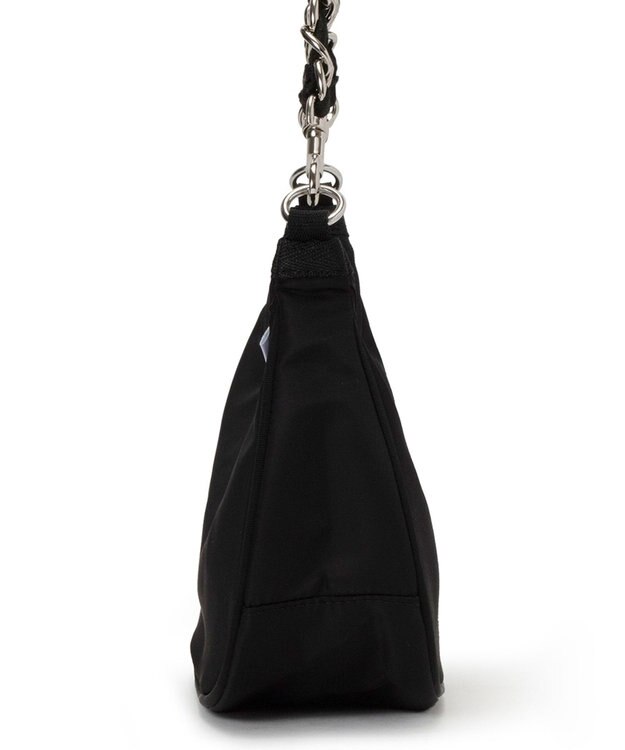LeSportsac CHAIN SMALL CONV HOBO/ブラックサテンスナイデル ブラックサテンスナイデル