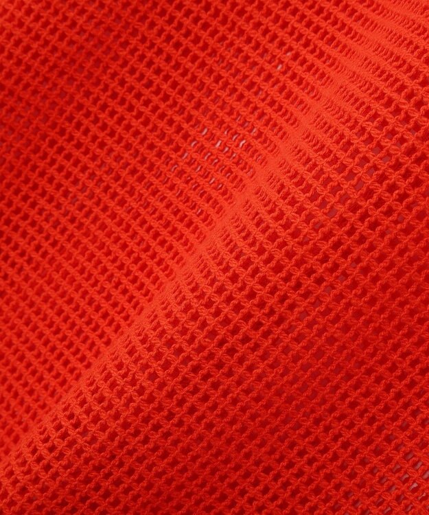 Green Parks 前後２ｗａｙコットンメッシュプルオーバー Red