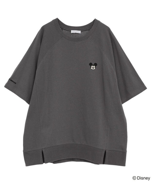 Green Parks Ｍｉｃｋｅｙ　ｆｒｉｅｎｄ　／　ワンポイントＢＩＧＴＥＥ Charcoal Gray