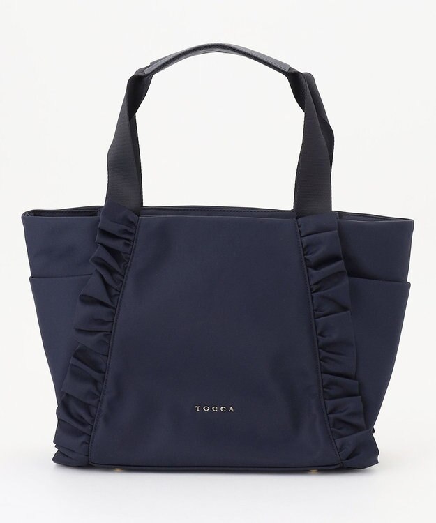 TOCCA 【A4サイズ対応・撥水】BRANCHE NYLONBAG ナイロンバッグ ネイビー系