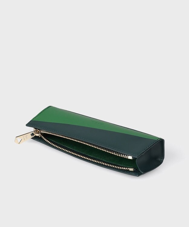 Paul Smith コンビネーション ペンケース ダークグリーン