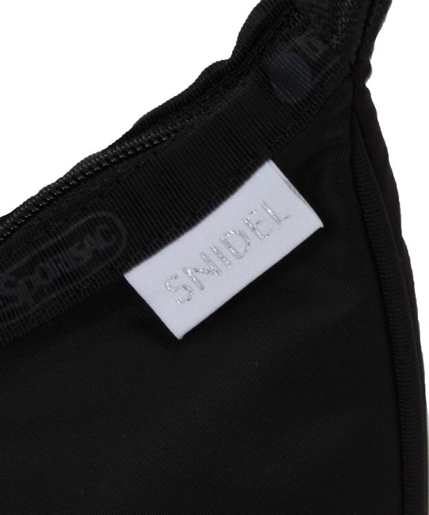 LeSportsac CHAIN SMALL CONV HOBO/ブラックサテンスナイデル ブラックサテンスナイデル