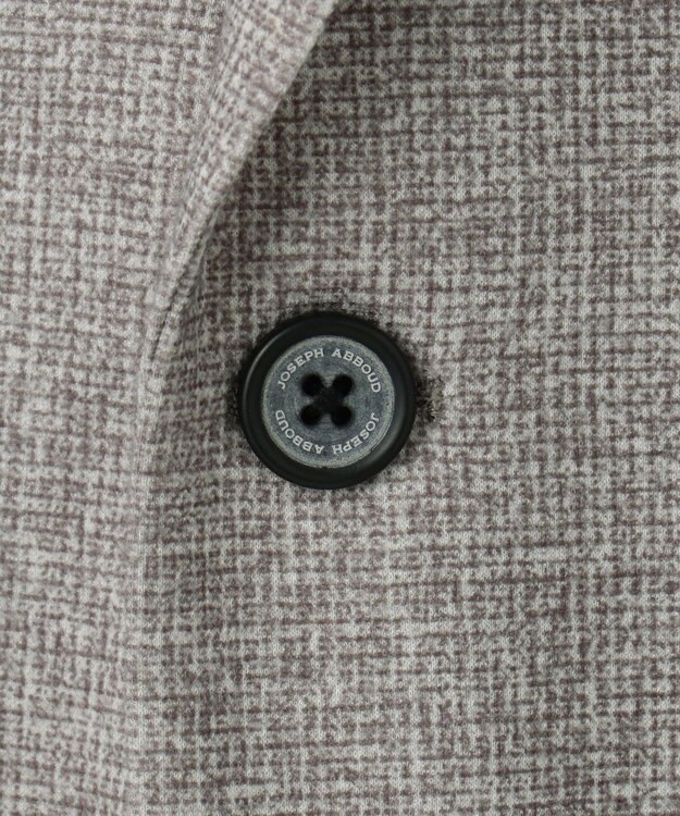 JOSEPH ABBOUD 【キングサイズ・ストレッチ/伸縮回復性】フランネルジャージージャケット ライトグレー系