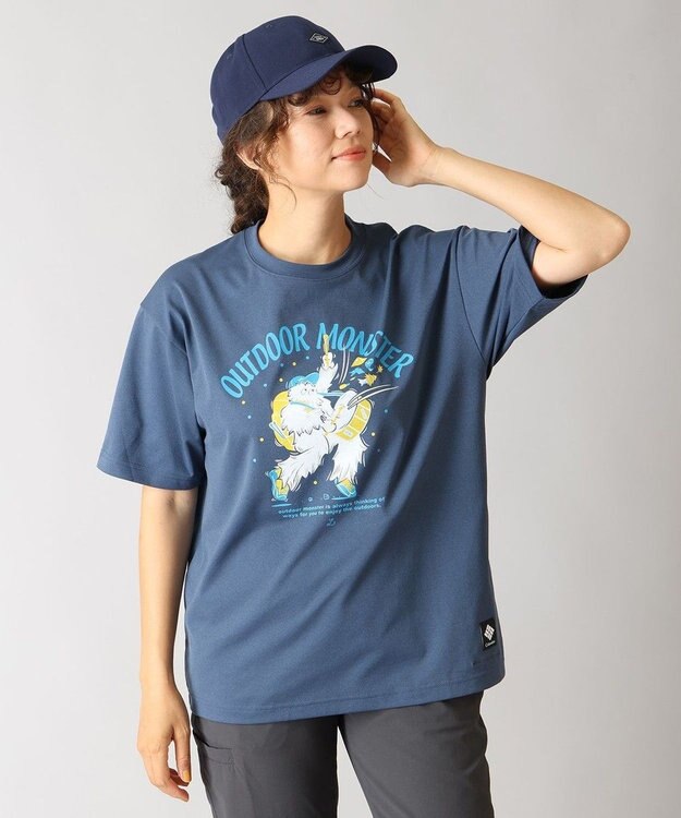 Columbia Columbia/ リトルベアロックグラフィックショートスリーブTシャツ /コロンビア Dark Mountain Kodo Print