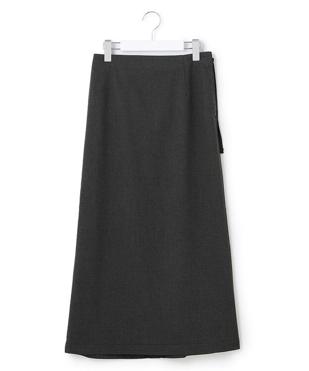 J.PRESS YORK STREET 【WOMEN】タイトロングスカート グレー系3