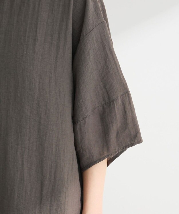 Green Parks ・ＥＬＥＮＣＡＲＥ　ＤＵＥシアーボリュームスリーブシャ Khaki