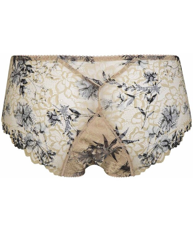 WACOAL サニタリーショーツ 【GOCOCi ゴコチ】 「普通~多い日」に対応 後ろまでしっかりカバー 羽付きナプキン対応 総レース 生理用ショーツ はきこみ丈あさめ レディース PGG198 /ワコール ベージュ