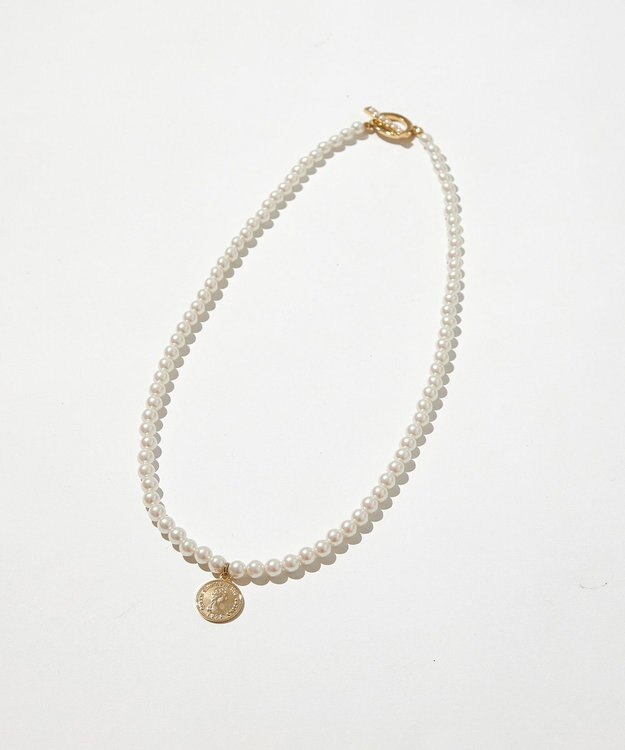 組曲 パールメタルネックレス ゴールド系