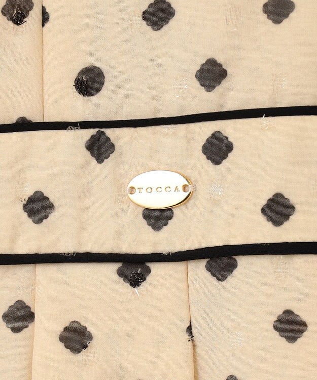 TOCCA 【洗える！】MISTY RAIN ドレス ベージュ系5