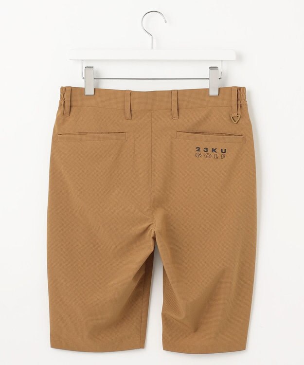 23区GOLF 【MEN】【ストレッチ】ストレッチメッシュ ショートパンツ ベージュ系