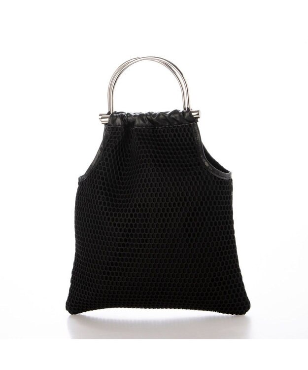 UNBILLION カシュカシュ cachecache / メッシュ金手トート ブラック