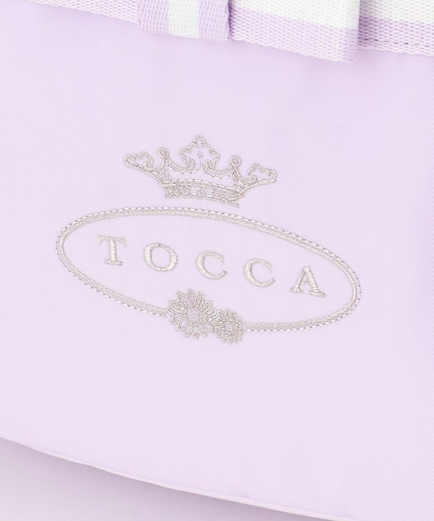 TOCCA BAMBINI 【WEB限定】BICOLOR RIBBON RUCKSACK S リュックサック S ライラック系