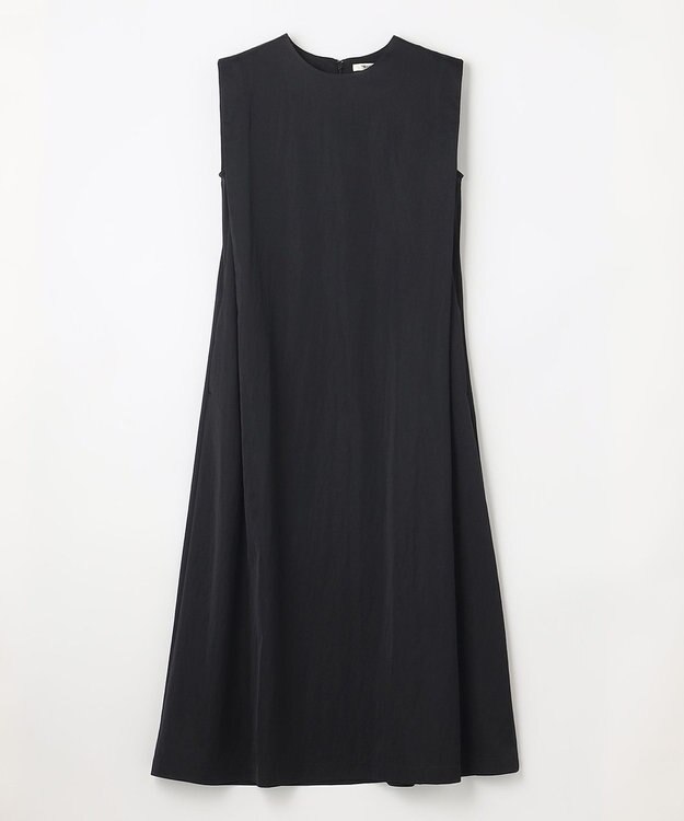 NAVE 【ReNAVE　洗える】グロスサテン ドレス ブラック系