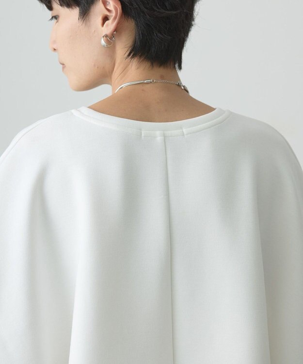 AMERICAN HOLIC ドルマン異素材ポンチプルオーバー Off White