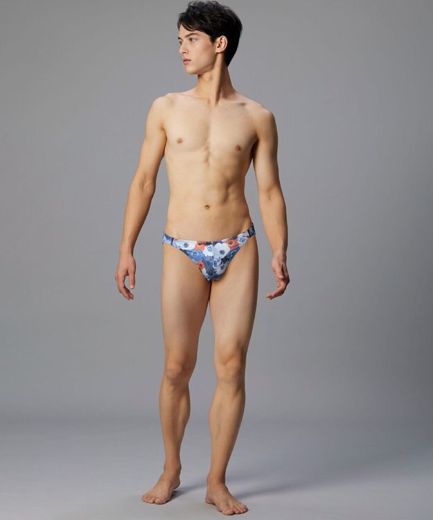 WACOAL MEN ブリーフ 【ハナコトバパンツ】 フロント立体設計 誕生日 記念日 前閉じ 下着 メンズ GF2221 /ブロス バイ ワコールメン ブルー