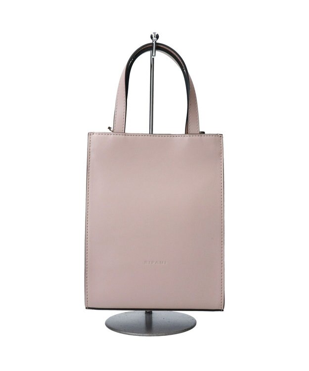 INTER-CHAUSSURES 【RIPANI】ラインストラップショルダーバッグ ベージュ