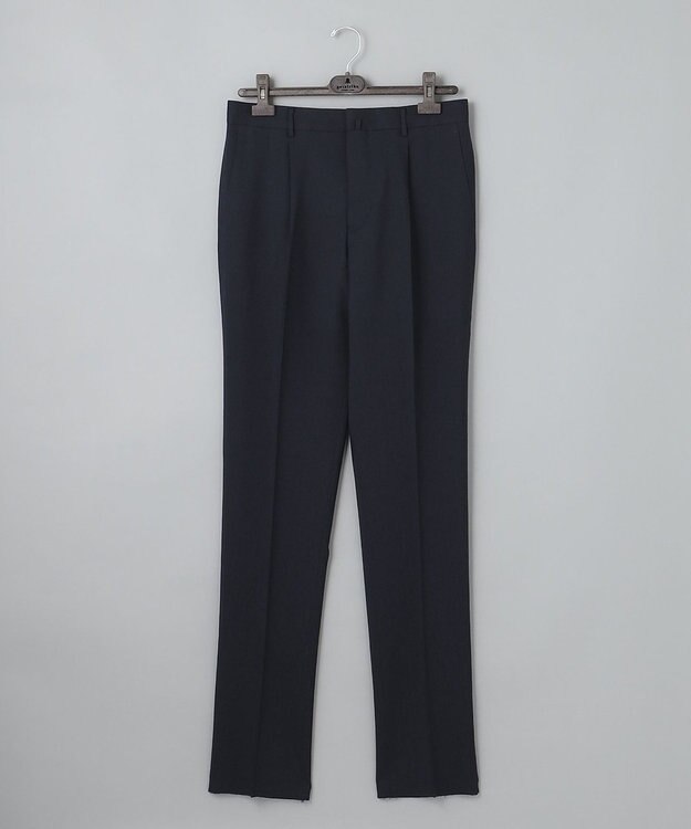 GOTAIRIKU ウォッシャブル ウール トラウザーズ（１タック） ネイビー系