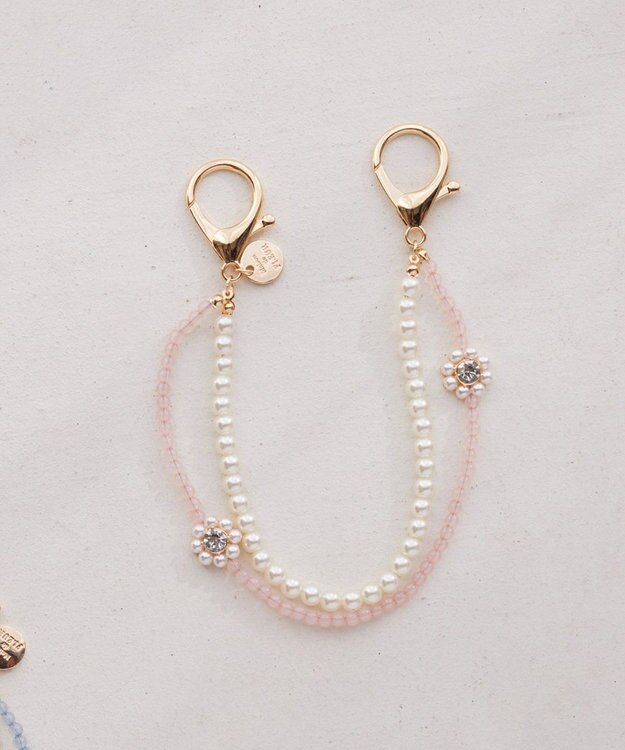 Maison de FLEUR パールカラーチャーム Light Pink