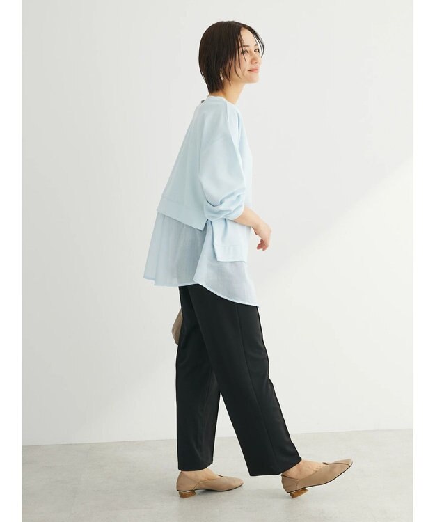 Green Parks 前後２ｗａｙシアードッキングチュニック Sax