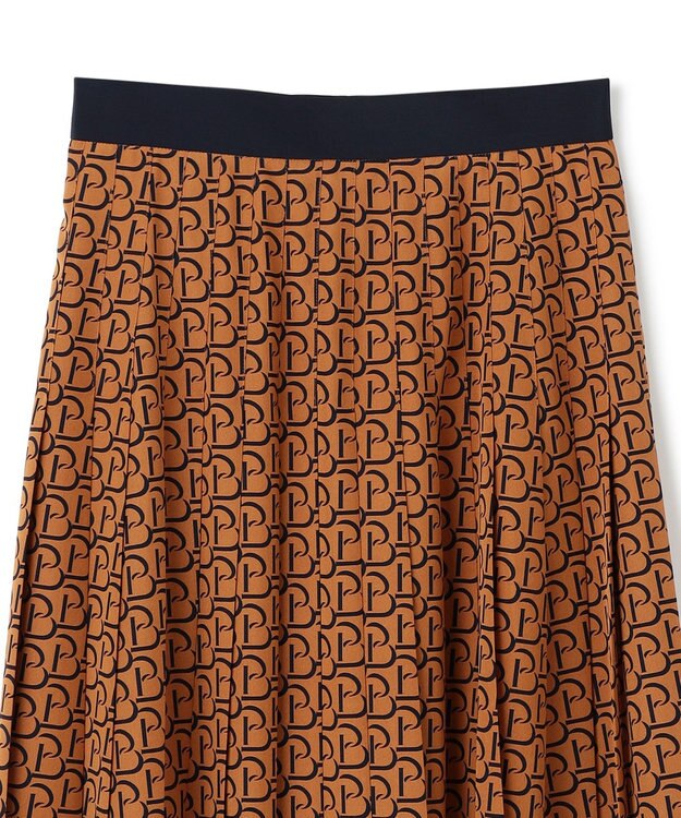 BEIGE， MONT THABOR / ロゴスカート Tan×Navy