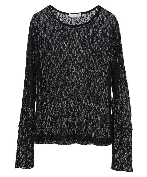 Green Parks レースプルオーバー Black