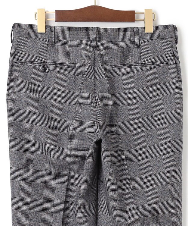 J.PRESS MEN 【WEB・一部店舗限定】 グレナカートチェック スラックス ターコイズブルー系4
