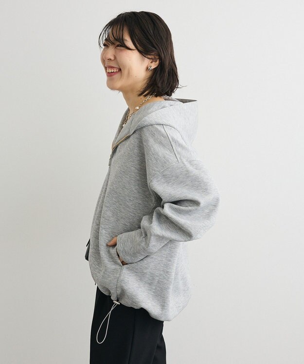 Green Parks ダンボールＺＩＰパーカー Gray