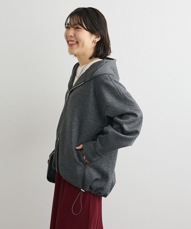 Green Parks ダンボールＺＩＰパーカー Dark Gray