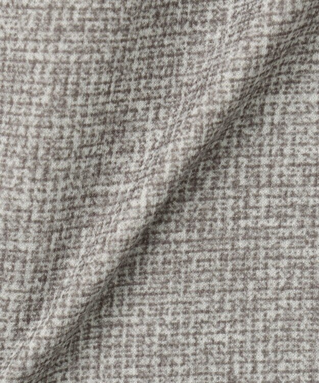 JOSEPH ABBOUD 【キングサイズ・ストレッチ/伸縮回復性】フランネルジャージージャケット ライトグレー系