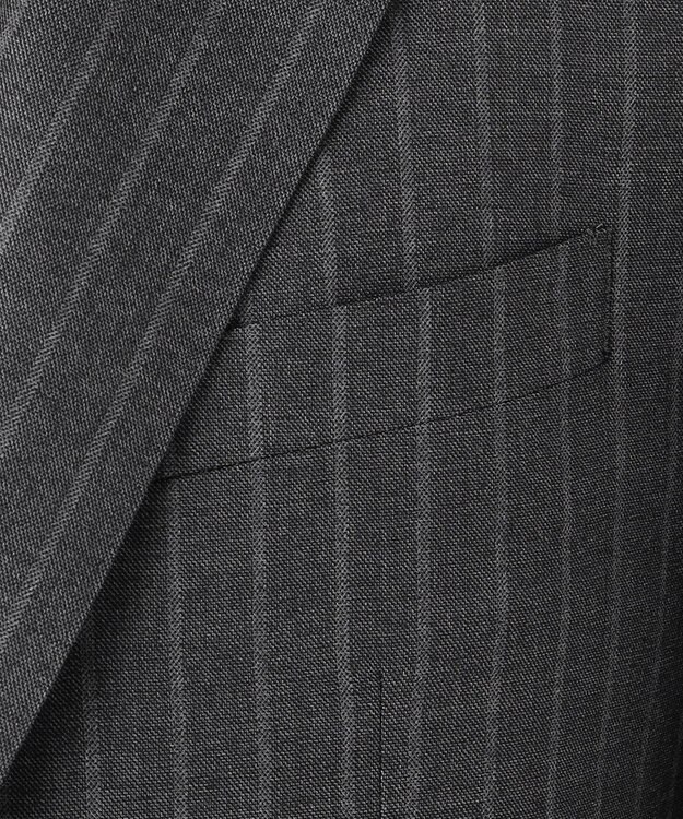 J.PRESS MEN 【WEB・一部店舗限定】インテリジェントストライプ スーツ / 総裏 グレー系2