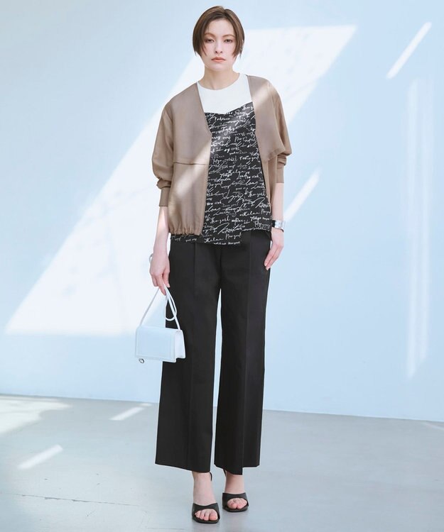 ICB 【CLASSY.掲載・30th ANNIVERSARY】 NEO Unleash ワイドパンツ ブラック