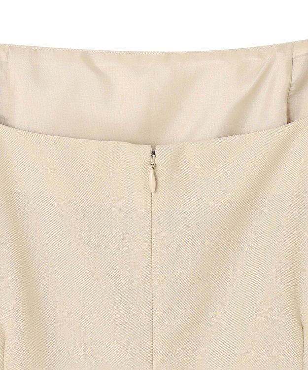 NAVE 【Nave・セットアップ可】ウールポリエステルツイルキャミドレス ベージュ系