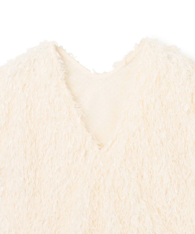 GRACE CONTINENTAL フェザーカットトップ ホワイト