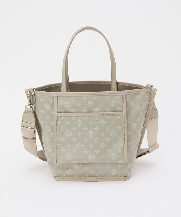 russet リバーシブル2wayトートバッグ(CE-1667) SandGreen