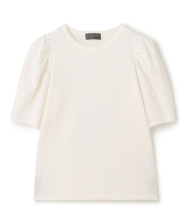 uncrave ダブルフェイスジャージー ボリュームスリーブカットソー オフ