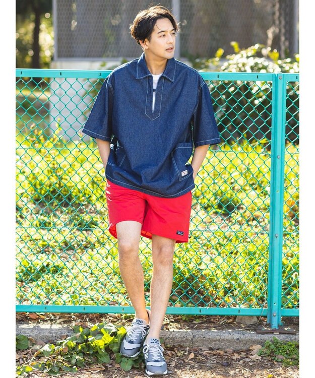 CRAFT STANDARD BOUTIQUE 【ユニセックス】バギーショーツ Red