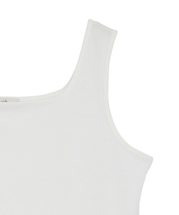 earth music&ecology チュールレースヘムインナー Off White